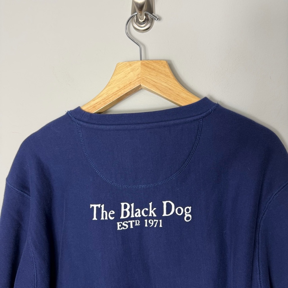 The Black Dog Martha’s Vineyard Crewneck Men’s Pullover Sweatshirt Large *K - Picture 6 of 8